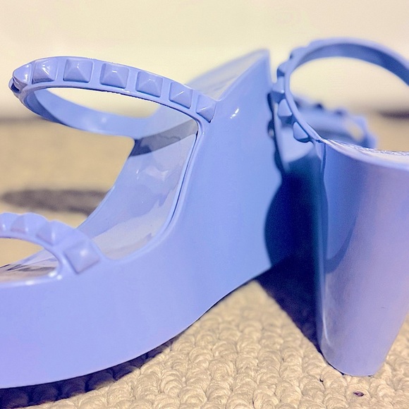 CARMEN SOL Tonino Wedge – Baby Blue – Size 9 - Picture 4 of 5